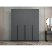 Hanah home Ormar Kale Plus 180x210x52cm Antracit