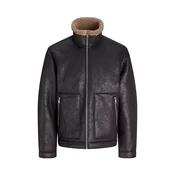 JACK & JONES Prehodna jakna JORSALAMANCO črna
