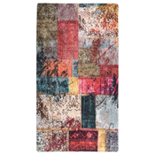 vidaXL Perivi tepih s patchworkom 190 x 300 cm raznobojni protuklizni