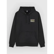 Quiksilver Liquid moški pulover s kapuco black