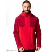 VAUDE Rosemoor jakna 3v1, rdeča (XL)