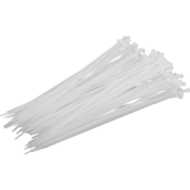 PROLINE najlonske vezice za kable, bela 2,5X100 mm, 100 kos, PR Profix, 59110B