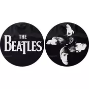 The Beatles Drop T Logo & Faces Slipmat