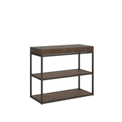 Ityhome Ityhome 90 x 77 konzolna miza rjava, (20847904)