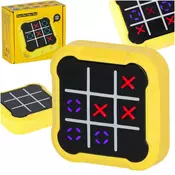 WOWO Elektronska igra križci in krožci 4v1 prenosna konzola rumena
