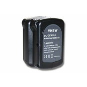 Kompatibilna baterija za DeWalt DE0240 / DE0241 / DW0240 / DW0242, 24 V, 3.0 Ah