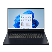 Lenovo IdeaPad 3 Intel® Core™ i5 i5-1235U Laptop 43.9 cm (17.3) Full HD 8 GB DDR4-SDRAM 512 GB SSD Wi-Fi 5 (802.11ac) Windows 11 Blue