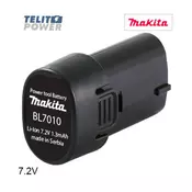 TelitPower 7.2V 1300mAh LiIon - baterija za rucni alat Makita BL7010 ( P-4013 )