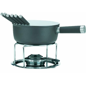 Kela Sirno fondue LANCY, keramika, siva, 1 l, premer 22 cm x višina 19,5 cm