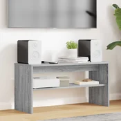 TV ormar Siva Sonoma 80 x 30 x 40 cm Konstruirano drvo
