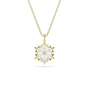 Swarovski ogrlica z obeskom ženska pozlačena s kubičnim cirkonijem MAGIC