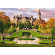 Trefl Puzzle Premium Plus - Foto odisejada: Grad Schwerin, Nemčija 1000 kosov 68,3x48cm v škatli 40x27cm