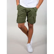 Moške kratke hlače ALPHA INDUSTRIES - Combat - dark olive_116210