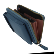 Onasi torbica denarnica za mobilni telefon - svetlo modra
