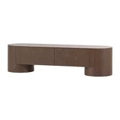 TV omarica v temni naravni barvi 200x50x50 cm Velari – WOOOD