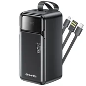 slomart AWEI PA-107 Powerbank 50000mAh, 22.5W PD, 3xUSB