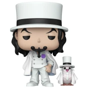 Bobble Figure Anime - One Piece POP! - Rob Lucci (With Hattori)