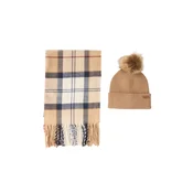 Barbour Kape bež/ecru/mornarska/vinsko rdeča