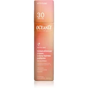 Attitude Oceanly Plastic Free Beauty tonirajuća hidratantna krema svjetlucavi SPF 30 30 g