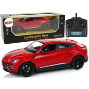 shumee Avtomobil na daljinsko upravljanje 1:24 Lamborghini Urus rdeče 2.4 G luči