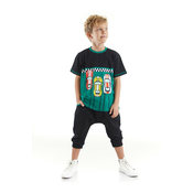 mshb&g Finish Boys T-shirt Capri Shorts Set