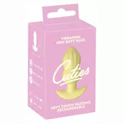 Vibrator Mini anal Plag žuti
