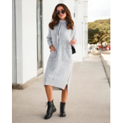 Resti Womens long sweater dress