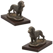 shumee Žlatodlaki jazbečar - pasja figurica, pisarniška figurica, pokal za pasjo razstavo Art-Dog