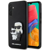 Karl Lagerfeld zaščitni ovitek Saffiano Karl & Choupette Black, Samsung Galaxy A54 5G