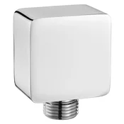 Shower outlet, 48x48mm, chrome - Chrome - Aqualine - 24 - Medeninasti - Kvadratni - 48 - 48 - 30 - 14
