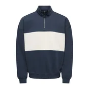 Only & Sons Majica ONSCERES marine / naravno bela