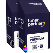 MultiPack - Zamjenska tinta TonerPartner za HP 15,17 (C6615DE, C6625AE), black + color (crna + šarena)