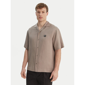 HUGO Srajca Espino 50560593 Rjava Oversize
