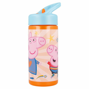 Boca sa slamkom Stor Playground - Peppa Pig, 410 ml