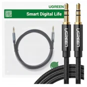 UGREEN AV112 AUX kabl 3.5mm 2m gold crni
