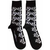 Ghost Nogavice Logo Pattern Black 40-45