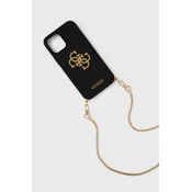 Guess GUHCP12LLSC4GBK iPhone 12 Pro Max 6,7 black hardcase 4G Gold Chain Collection (GUHCP12LLSC4GBK)