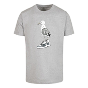 Mens T-shirt Seagull Sneakers - grey