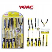 WMC TOOLS Wmc komplet orodja 72 kosov ključi, izvijači, bit-ji