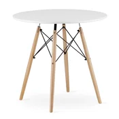 PROMOCIJA Bijeli blagovaonski stol OSLO 80x80 II. kvaliteta