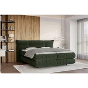 Boxspring Krevet Auris 160/200 cm , zelena
