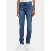 BOSS Jeans hlače C Jackie MR 10.0 50566946 Modra Slim Fit