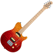 STERLING AXIS AX3 QUILTED MAPLE Spectrum Red elektricna gitara