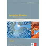 Lambacher Schweizer Mathematik Berufliches Gymnasium Eingangsklasse. Lösungen Klasse 11. Ausgabe Baden-Württemberg