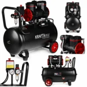 shumee Brezoljni kompresor 50L 1500W | Kraft&Dele