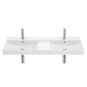 A32768B000 Roca ONA 120 x 46 cm dvojni keramični umivalnik z 2 odprtinama