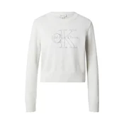 Calvin Klein Jeans Pulover antracit/svetlo siva