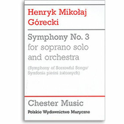 GORECKI H.M:SYMPHONY NO.3, SOPRANO SOLO