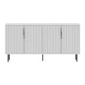 Omarica Kailua 2559 (Bela) Bela, 75x150x36cm, Iverna plošča
