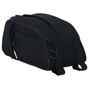 vidaXL Kolesarska Vrečka za Pannier Rack 8 L Črna 38x16x16 cm